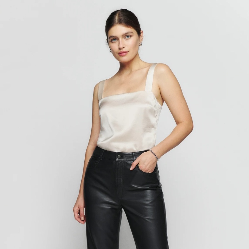 Reformation Kalia Silk Top